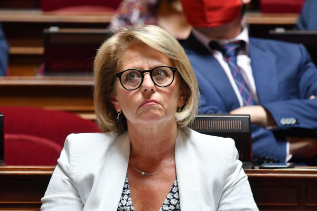 La ministre Brigitte Bourguignon, ici au Sénat en juillet 2020, est candidate dans le Pas-de-Calais. 