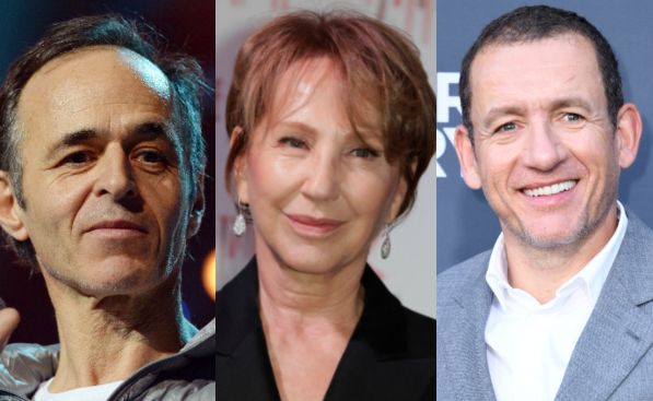 Plus de 1600 artistes appellent à défendre la copie privée (Photo triptyque de Jean-Jacques Goldman, Nathalie Baye, Dany Boon, qui font partie des signataires. Par PATRICK HERTZOG / AFP // Thomas SAMSON / AFP// VALERIE MACON / AFP)