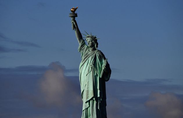 La France va envoyer une deuxième statue de la Liberté aux Etats-Unis, à Washington (Photo de la statue de la Liberté. Photo par Angela Weiss / AFP)