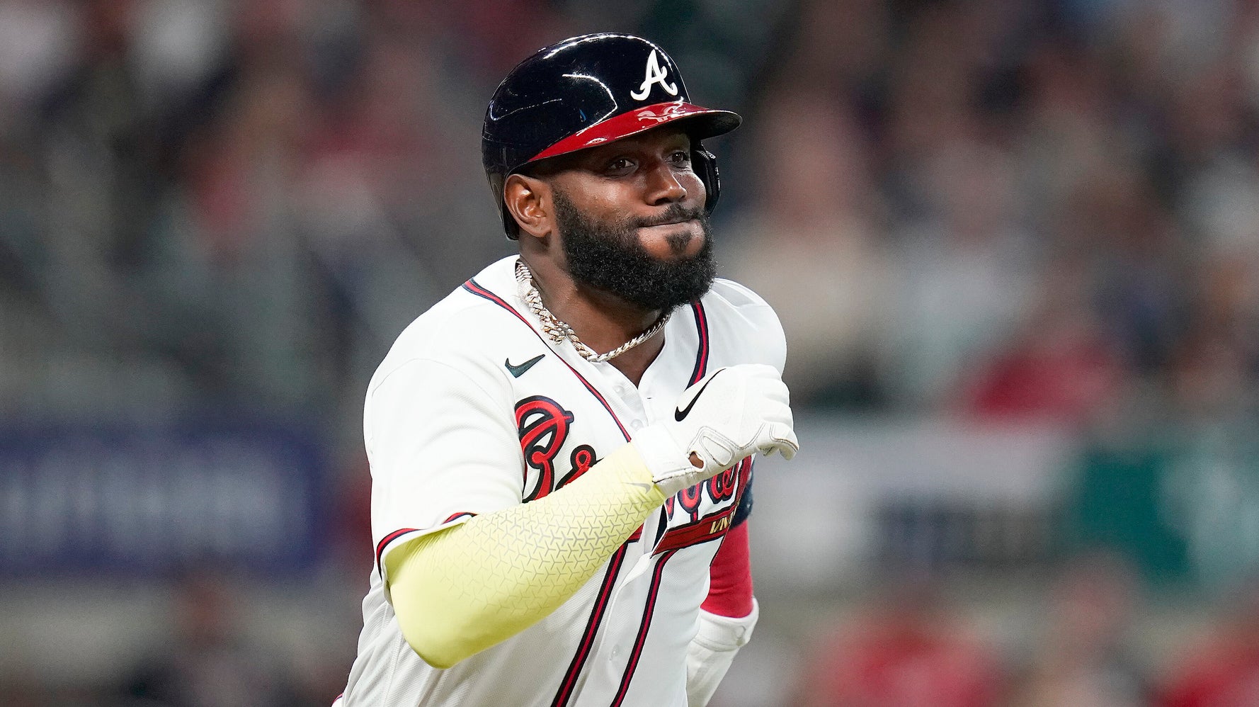 Wife of Braves' Marcell Ozuna arrested for domestic battery after