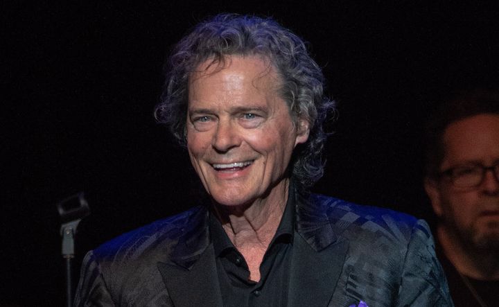 B.J. Thomas, a five-time Grammy recipient, performs some of his legendary songs including "Raindrops Keep Falling On My Head" and "Somebody Done Somebody Wrong" on stage at the historic Granada Theater in Emporia, Kansas, April 20, 2019 (Photo by Mark Reinstein/Corbis via Getty Images)