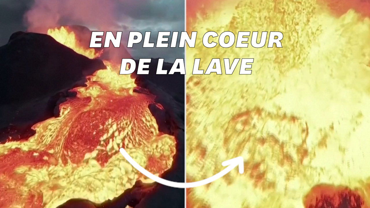 Ce drone s'est filmé en train de plonger dans un volcan en éruption