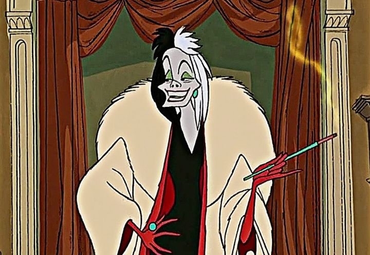 Cruella as seen in the original Disney film