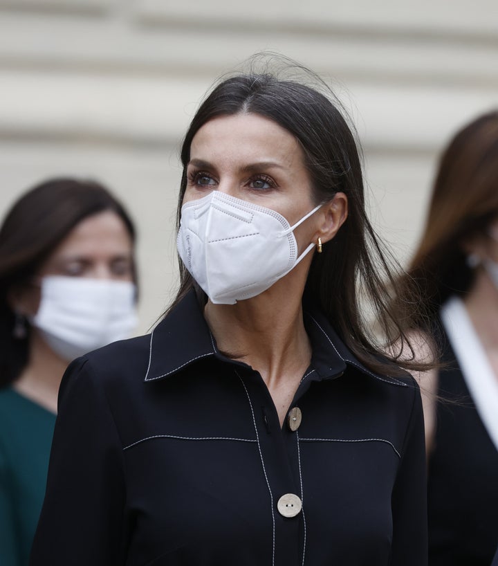 La reina Letizia, este martes en Vitoria