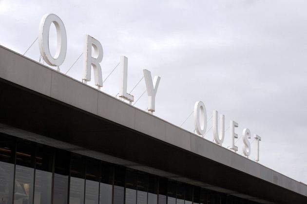 Les lettres monumentales de l'aéroport Orly Ouest photographiée en 2012 (photo d'archives)