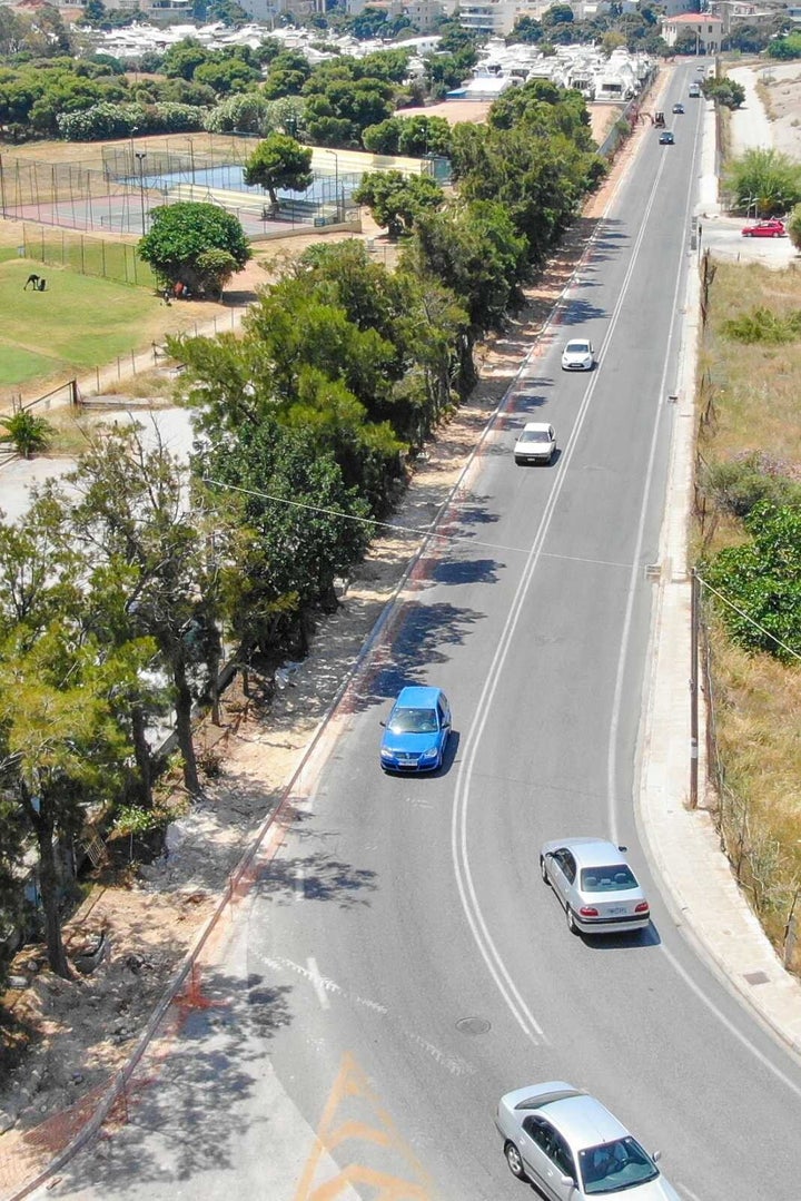 Οι εργασίες στην Κωνσταντίνου Καραμανλή