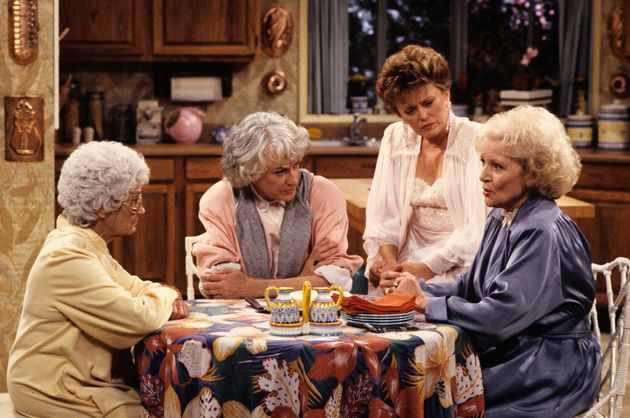 The Golden Girls were played by Estelle Getty (Sophia), Bea Arthur (Dorothy), Rue McClanahan (Blanche), and Betty White (Rose).