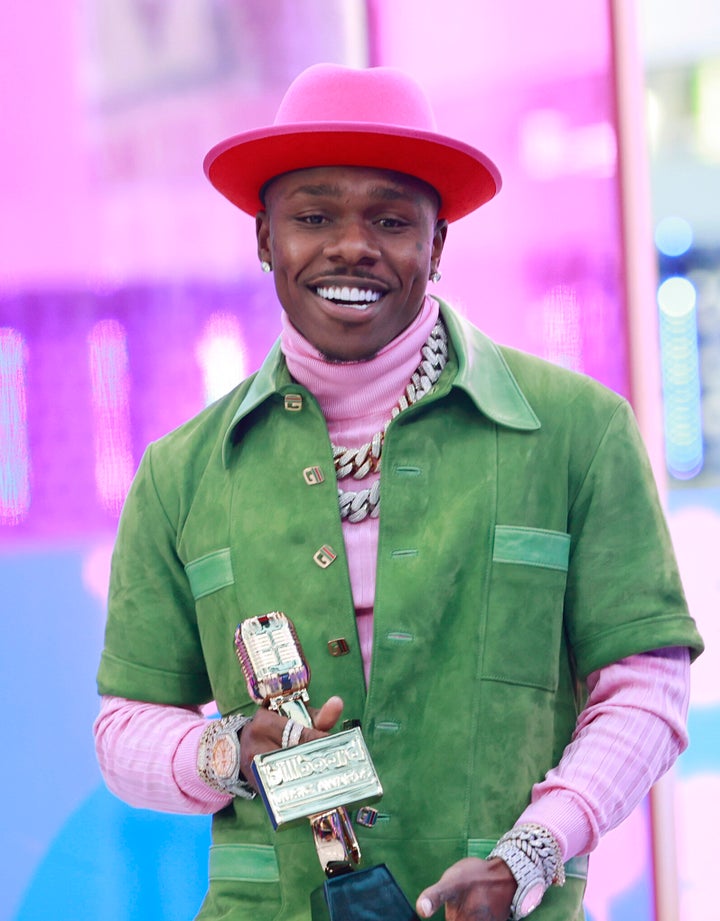 Grammy-nominated rapper DaBaby is being questioned by Miami Beach police regarding a shooting that wounded two people.