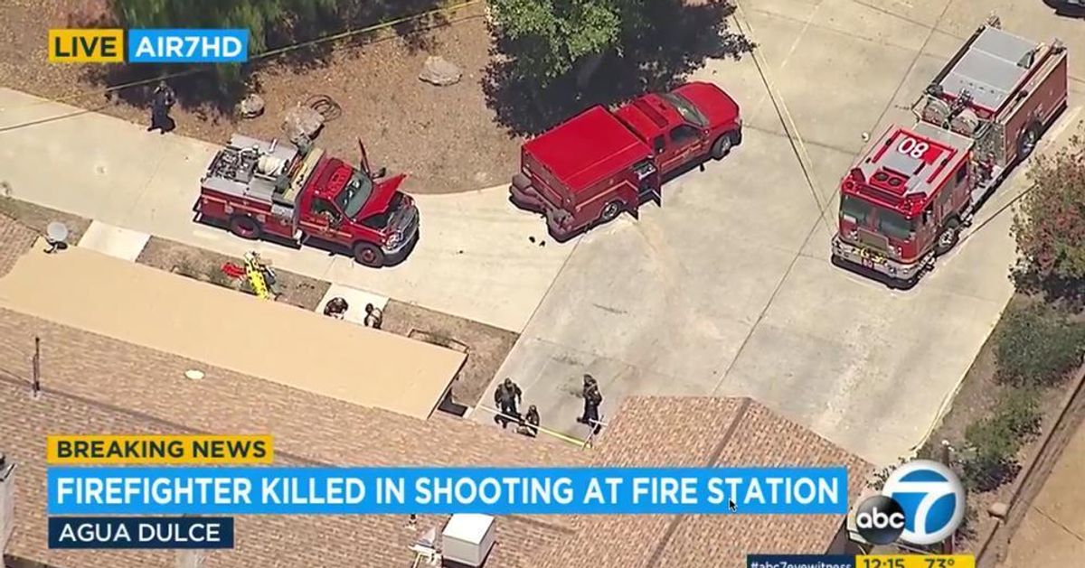 Los Angeles County Firefighter Opens Fire At Fire Station, Killing Colleague