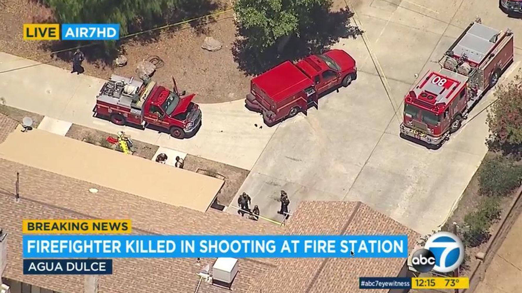 Los Angeles County Firefighter Opens Fire At Fire Station, Killing Colleague