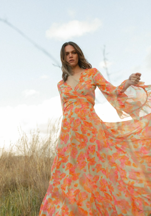 a line dresses for wedding guest Ever-Pretty Pleated V-Neck 3/4 Sleeves Asymmetrical Hem Cocktail Dress