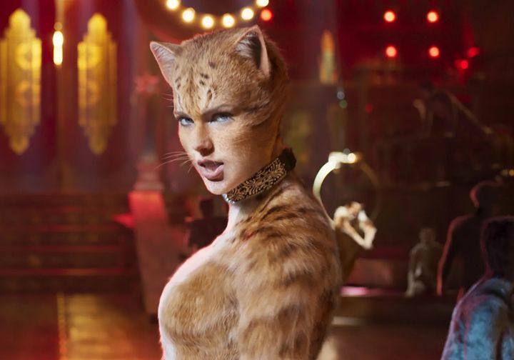 Taylor Swift as Bombalurina in the film adaptation of Andrew Lloyd Webber's "Cats." 