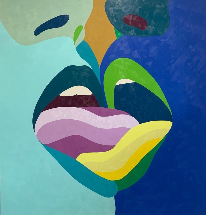 Una de las obras de Helen Beard.