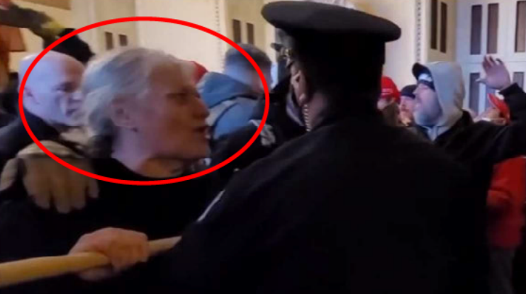 Woman Accused Of Saying Mob 'Coming For' Pelosi Is Arrested In Assault Of Capitol Cop