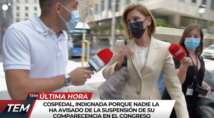 La ex secretaria general del PP María Dolores de Cospedal, en 'Todo es mentira'.