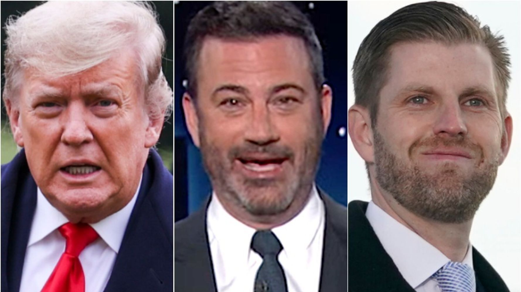 Kimmel's Latest Donald Trump Joke Is Really Uncomfortable For Eric