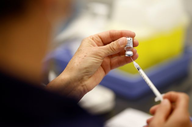 Une campagne de vaccination contre le Covid-19 à Saint-Nazaire, le 28 mai 2021