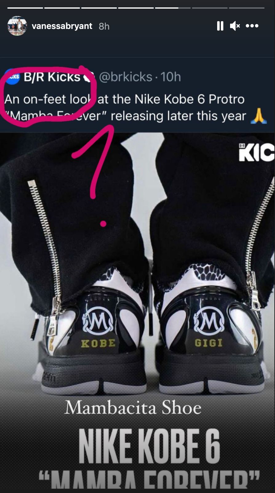 the mambacita shoes