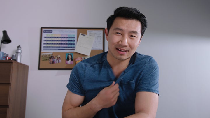 Simu Liu as Jung, in a scene from season 5 of "Kim's Convenience."