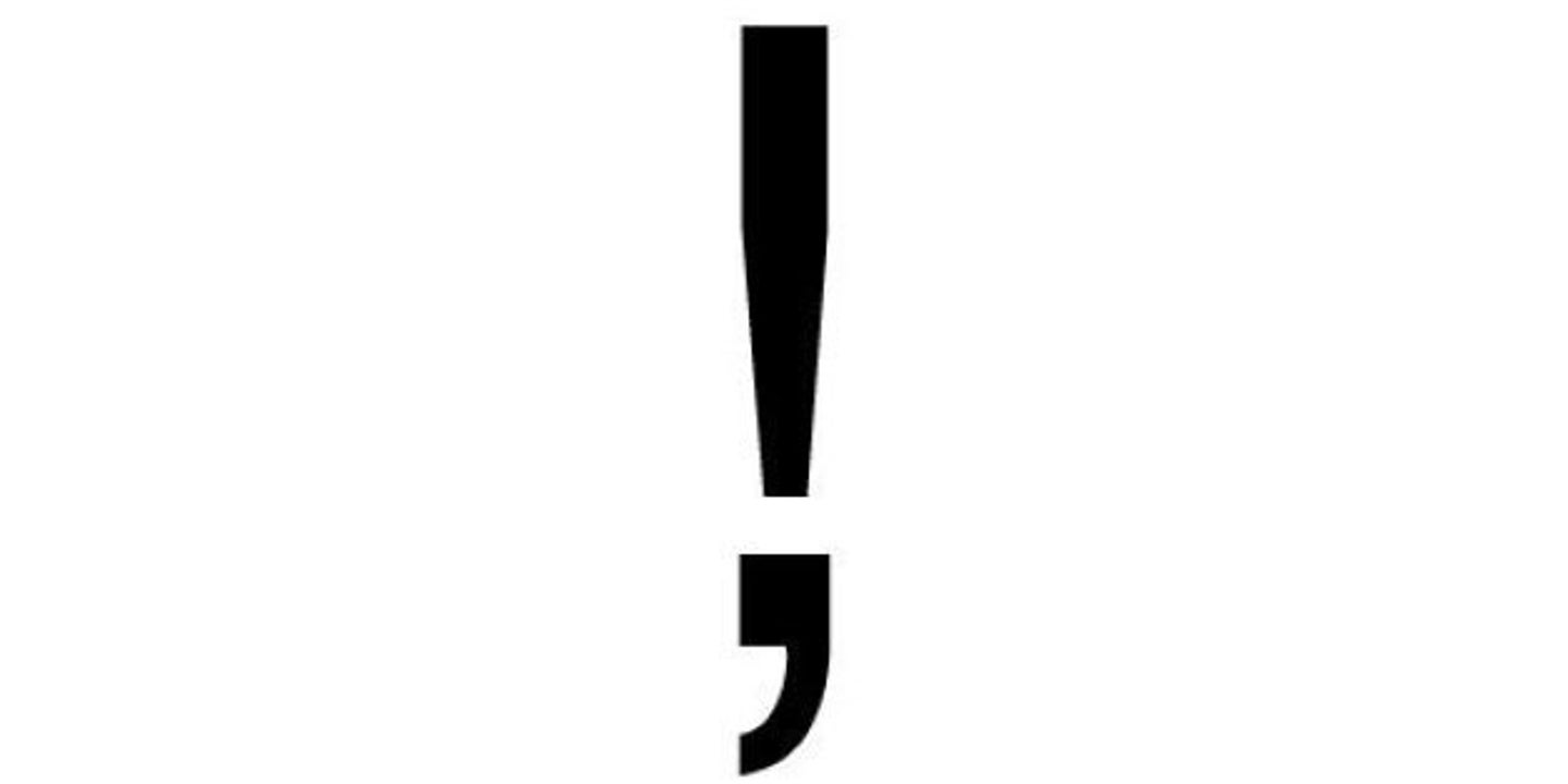 Meet The Obscure Exclamation Comma: Because Excitement Can Happen In ...