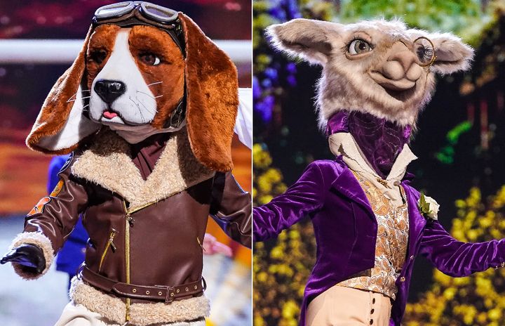 Beagle and Llama were unmasked in Thursday night's episode