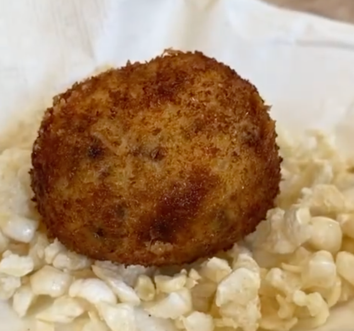 Croqueta de Cañitas Maite, elegida como la mejor de 2021 en Madrid Fusión.