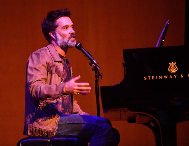 Rufus Wainwright performing in 2018