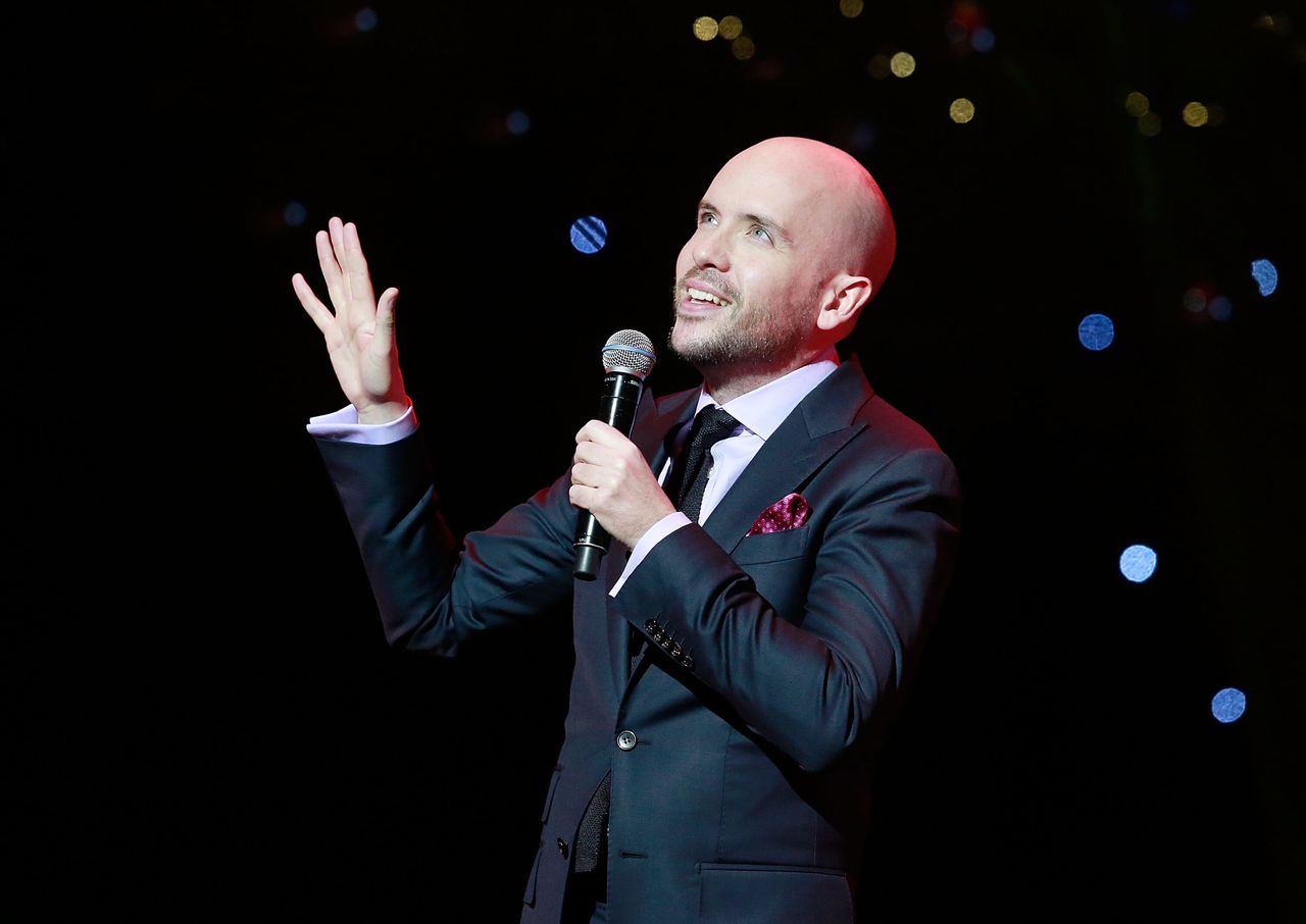 Stand-up comedian and TV presenter Tom Allen