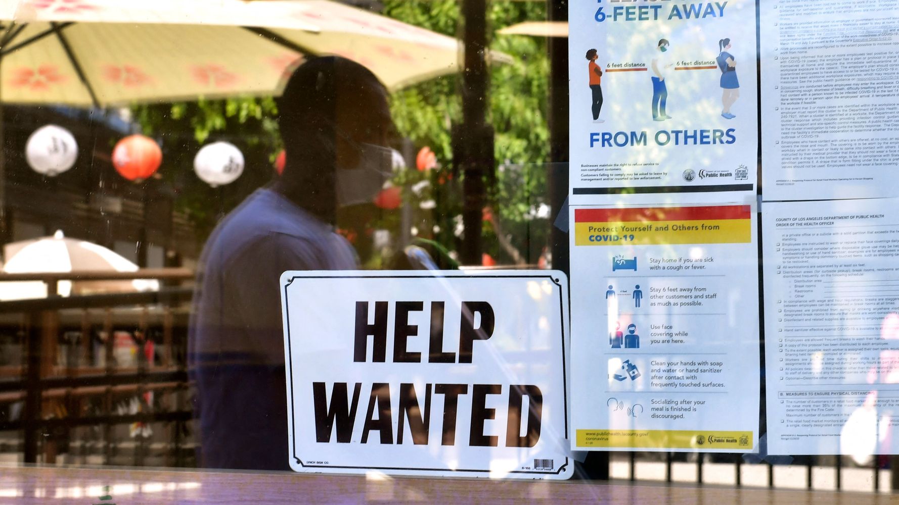 U.S. Adds Modest 559,000 Jobs, A Sign Of More Hiring Struggles