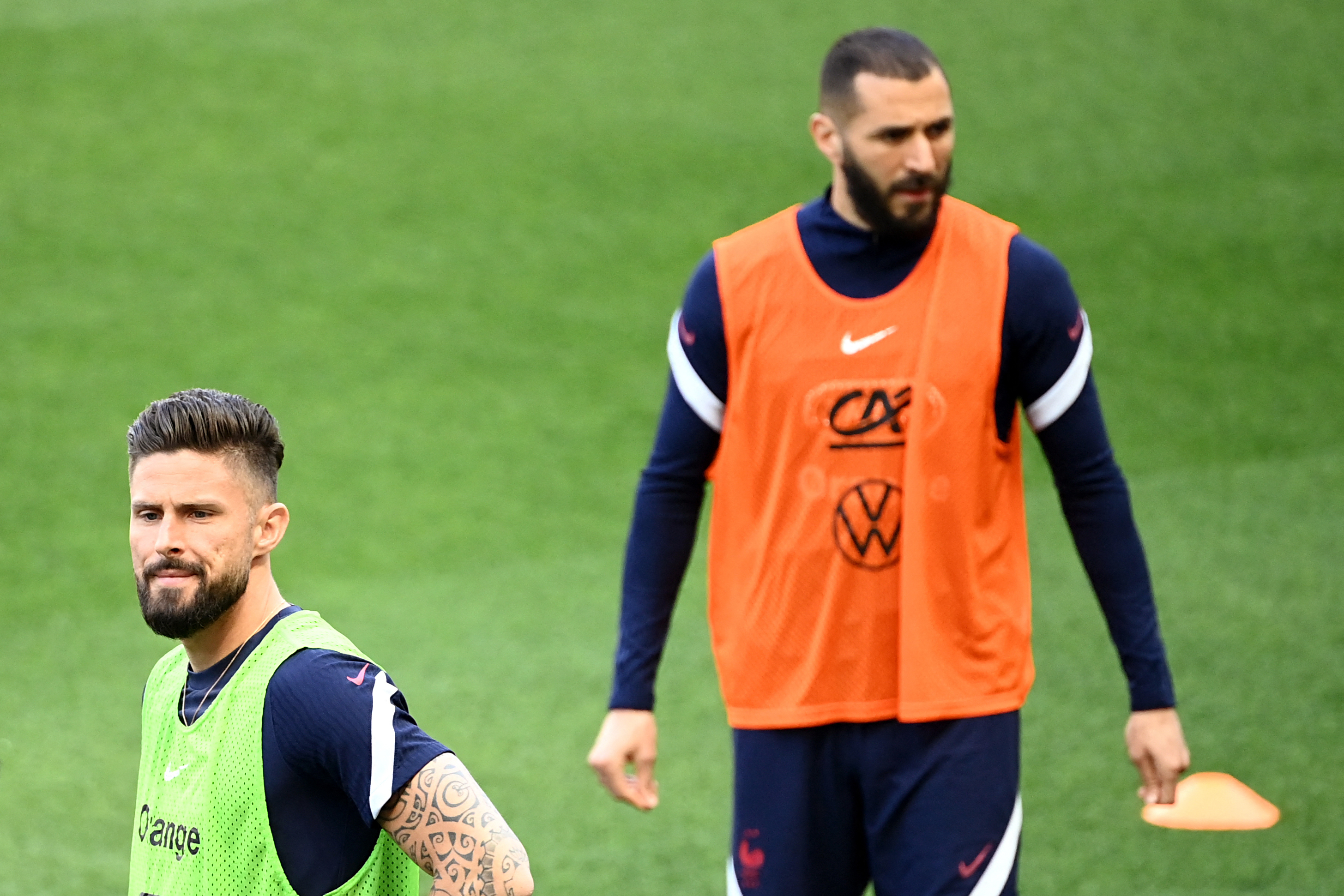 Olivier Giroud revient sur sa relation avec Karim Benzema et son retour