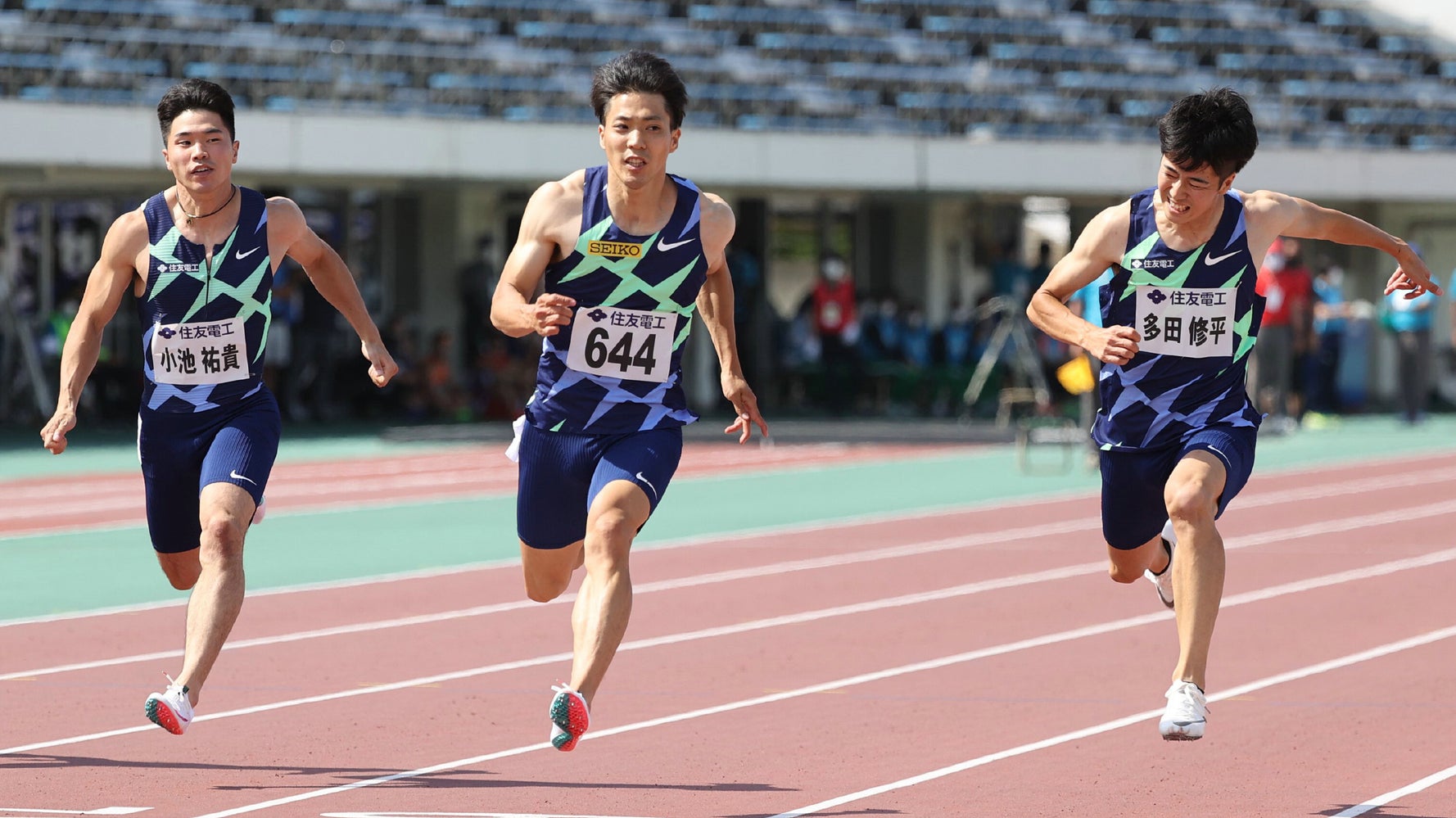 これが 100メートル9秒95の走りだ 陸上の山縣亮太選手が日本新記録 動画 ハフポスト
