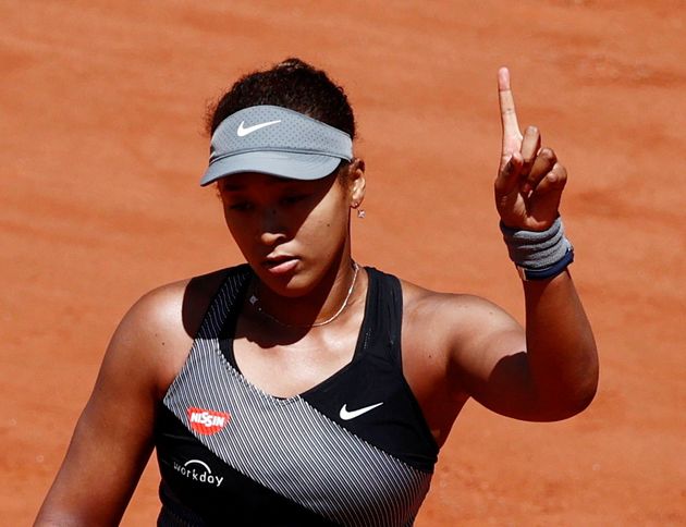 Naomi Osaka à Roland Garros le 30 ma 2021