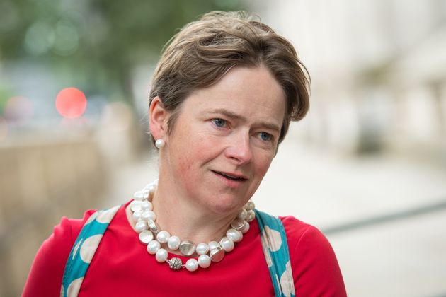 Baroness Dido Harding, the former head of of NHS Test and Trace, in Westminster, London. (Photo by Dominic Lipinski/PA Images via Getty Images)