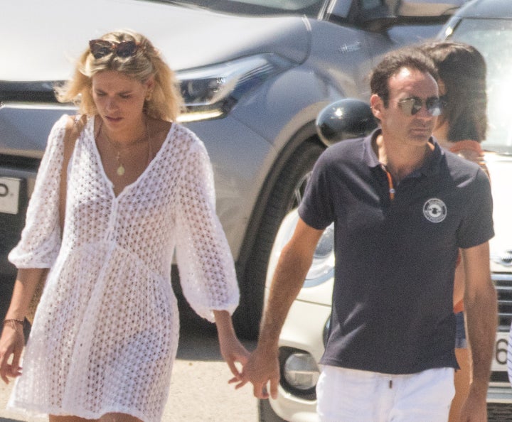 Ana Soria y Enrique Ponce en Almería el verano pasado.