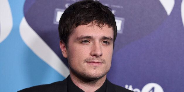 Josh Hutcherson arrives at unite4:good and Variety's 2nd annual unite4:humanity at the Beverly Hilton Hotel on Thursday, Feb. 19, 2015, in Beverly Hills, Calif. (Photo by Jordan Strauss/Invision/AP)