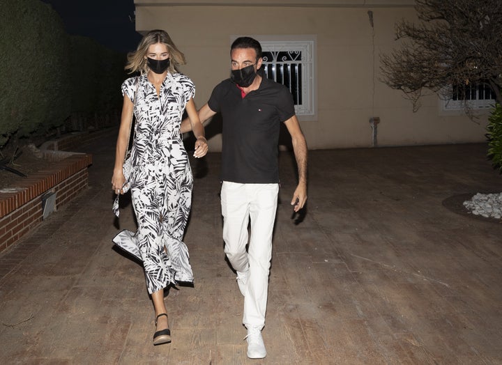 Ana Soria y Enrique Ponce en Navalcarnero.