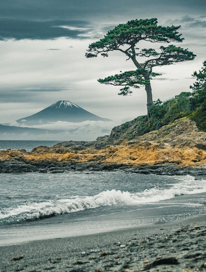 Logaさんが三浦半島で撮影した富士山の写真