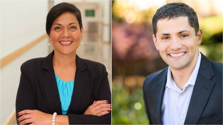 Virginia Dels. Hala Ayala, left, and Sam Rasoul are competing for the Democratic lieutenant governor nomination. Rasoul is the progressive favorite.