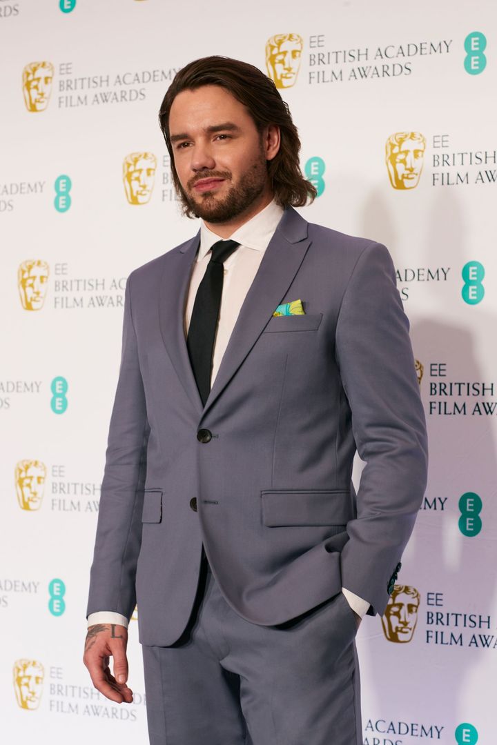 Liam Payne at this year's Bafta film awards.