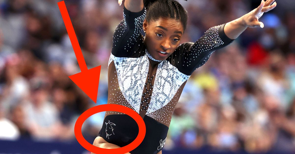 Simone Biles Reveals The Uplifting Reason For The Goat On Her Leotard