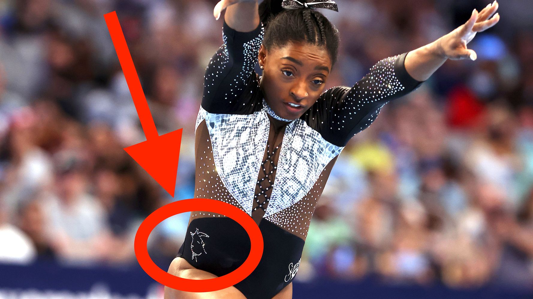Simone Biles Reveals The Uplifting Reason For The Goat On Her Leotard