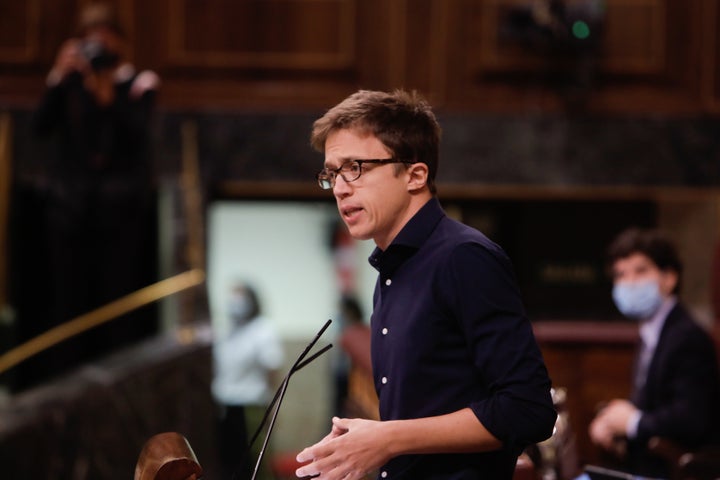 El portavoz de Más País en el Congreso, Íñigo Errejón, en una foto de archivo