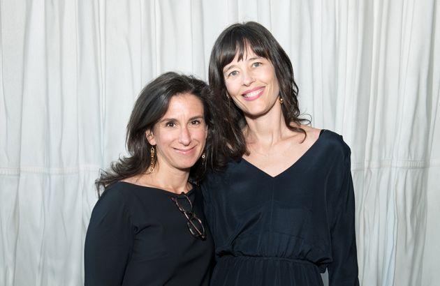 Les journalistes Jodi Kantor et Megan Twohey lors du dîner pour le 