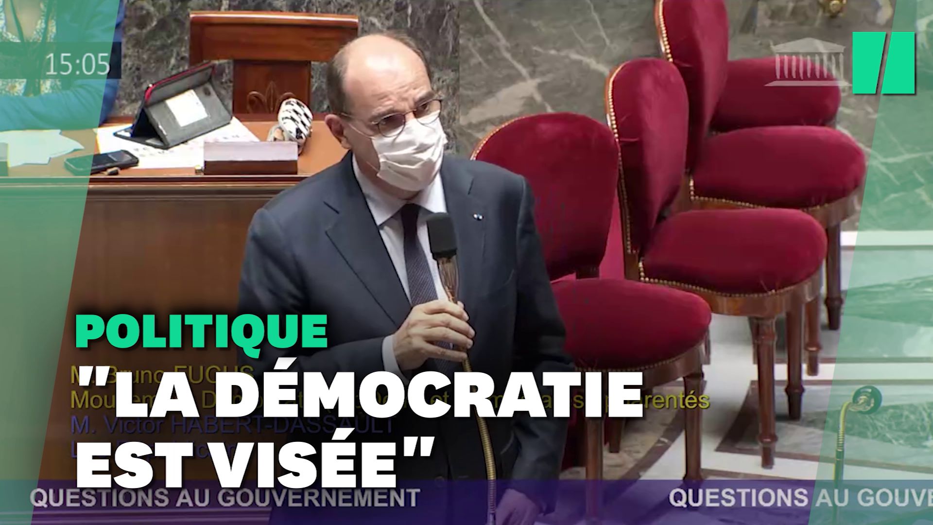 Après la gifle reçue par Macron, Castex appelle à un "sursaut républicain"