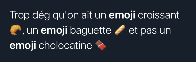 Touché par un bug des emojis, Twitter ne ressemblait plus à ça