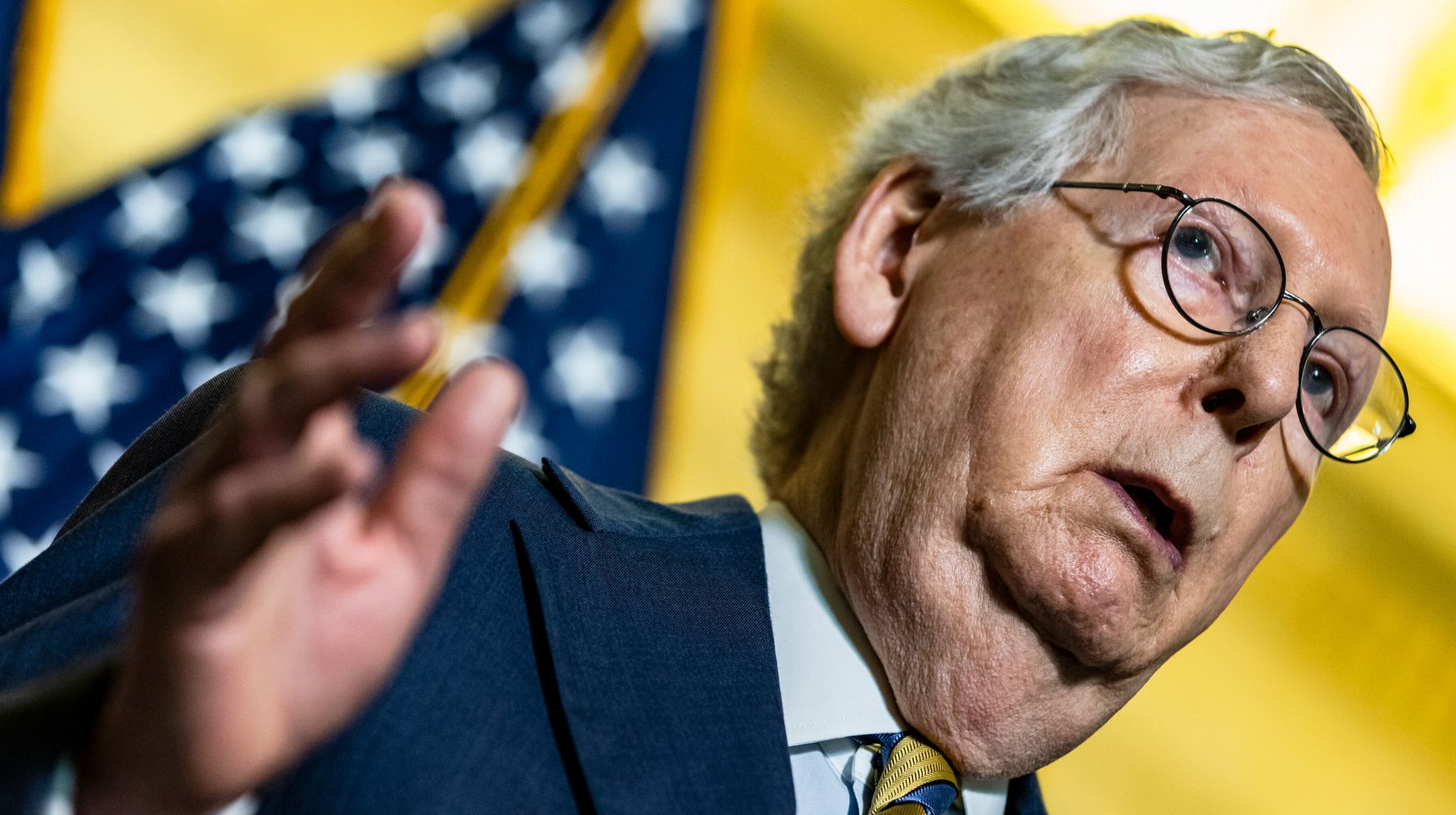 Mitch McConnell Opposes Voting Measure Sought By Joe Manchin