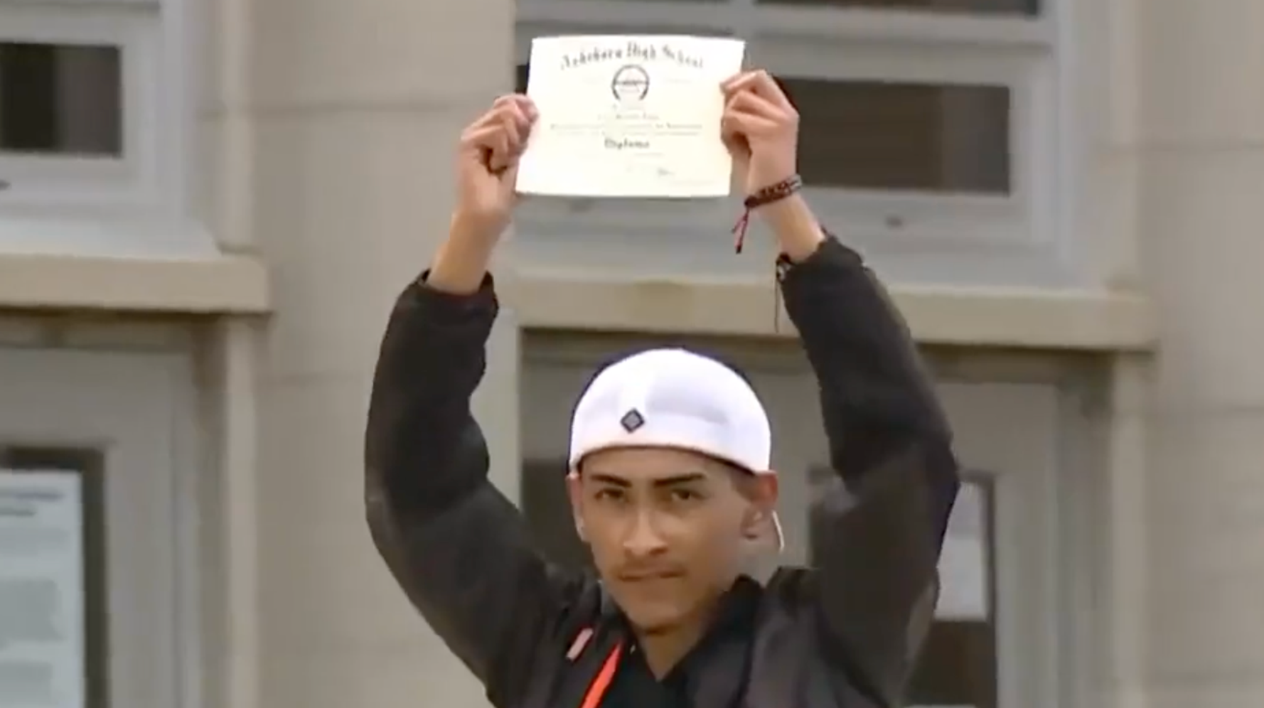 NC Teen Who Wore Mexican Flag To Graduation Finally Gets Diploma