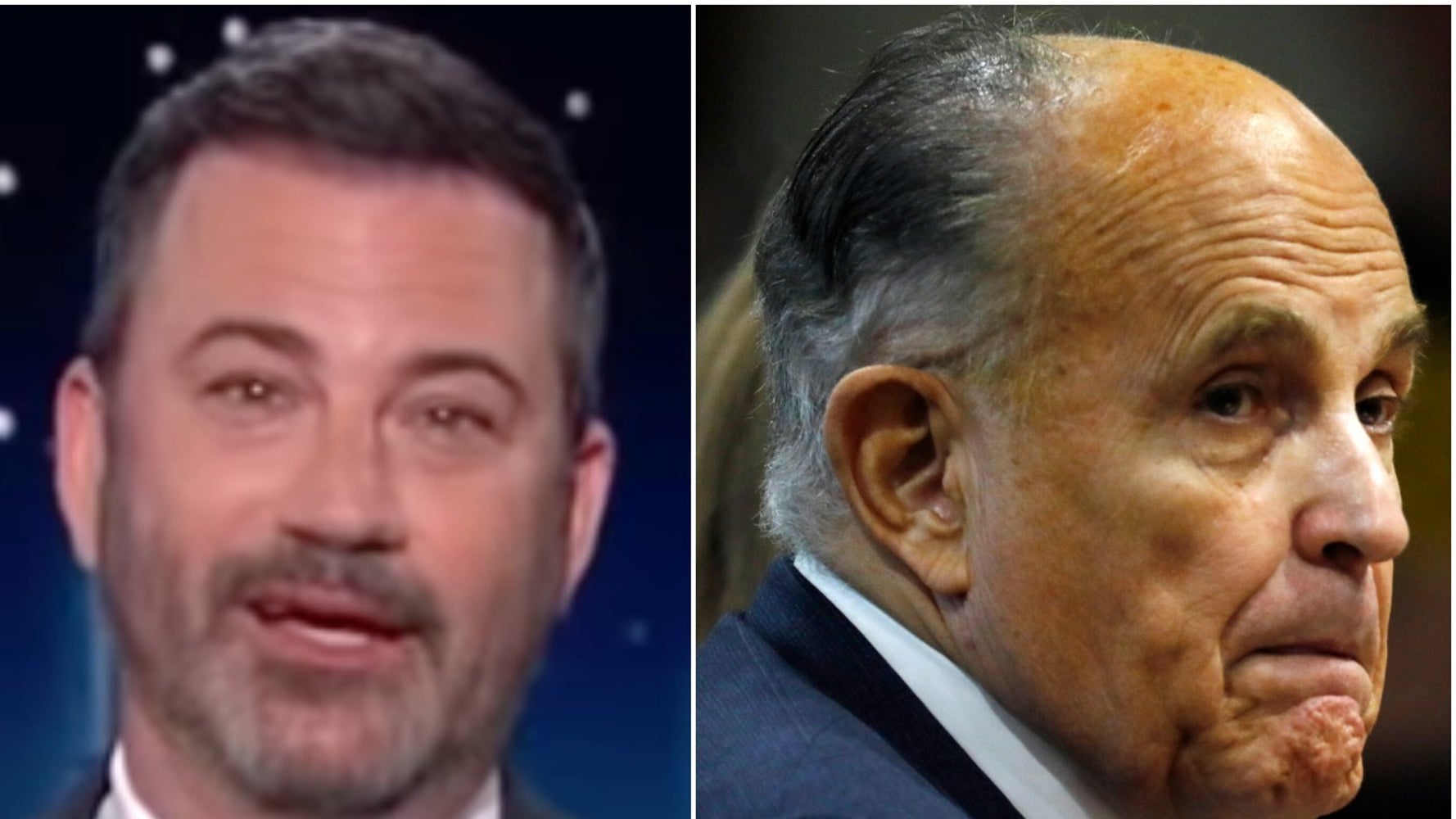 Jimmy Kimmel Plays The 'Second Most Damaging Tape' Of Rudy Giuliani This Year