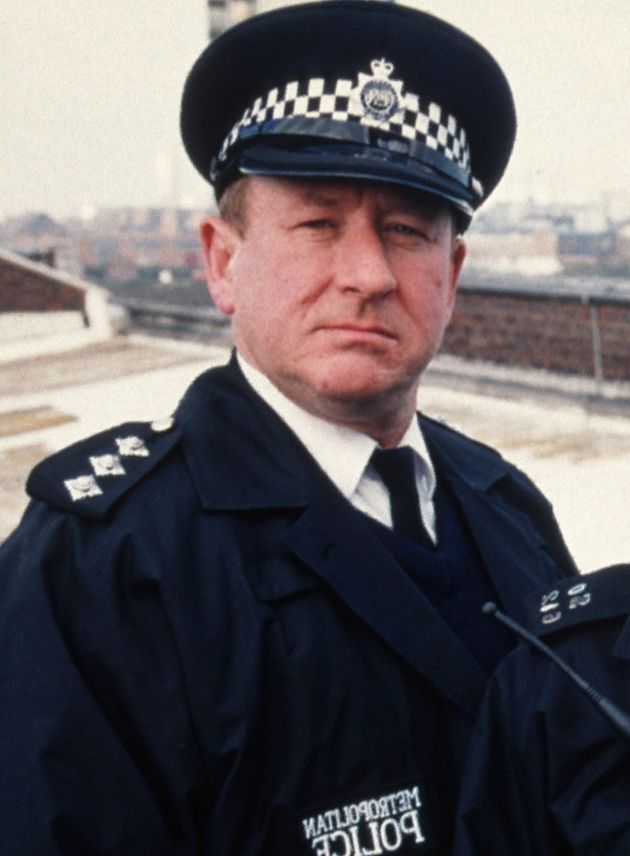 Ben Roberts as Chief Inspector Conway, pictured in 1999