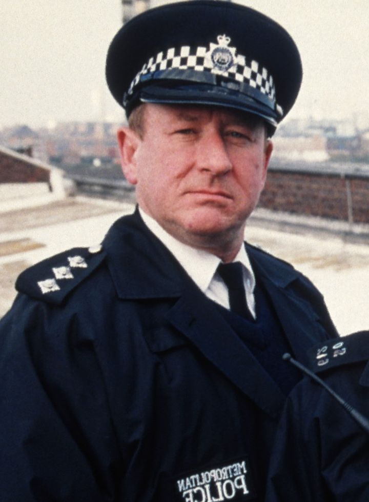 Ben Roberts as Chief Inspector Conway, pictured in 1999
